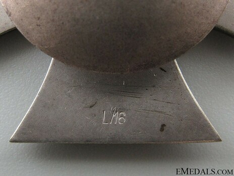 Iron Cross I Class, by Steinhauer & Lück (L/16, screwback) Detail