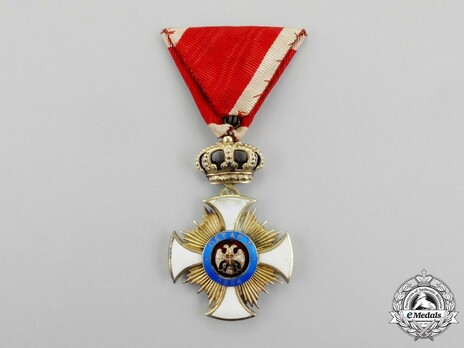 Order of the Star of Karageorg, Civil Division, IV Class Reverse