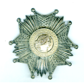 Order of the Legion of Honour, Type IX, Grand Officer Breast Star