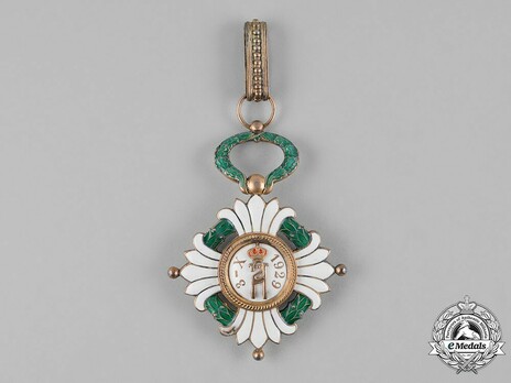 Order of the Yugoslav Crown, Commander's Cross Reverse