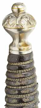 Firefighters Official’s Dagger Pommel Detail