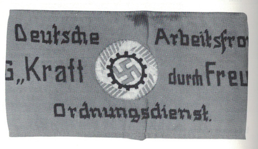 KdF Ordnungsdienst Armband Obverse