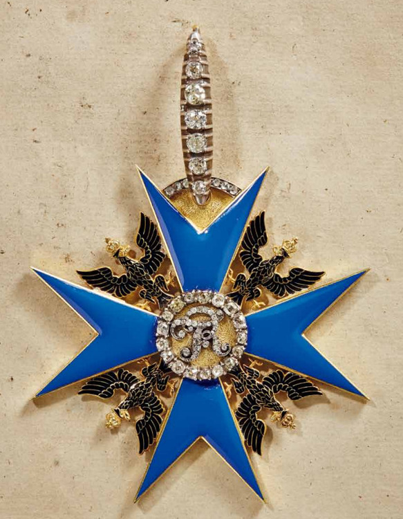 Order+of+the+black+eagle%2c+cross+with+diamonds%2c+obv+