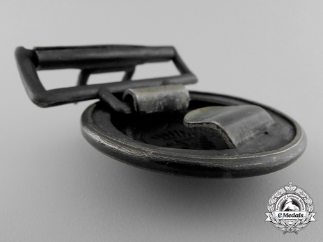 Firefighters Regional Officer Belt Buckle (Lower Silesia version) Reverse