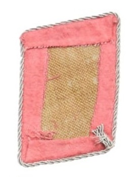 Luftwaffe Engineer Corps Oberstleutnant Collar Tabs (1935-1940 version) Reverse