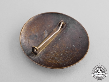 RADwJ Deutscher Frauenarbeitsdienst Arbeitsmaid Rank Brooch Reverse