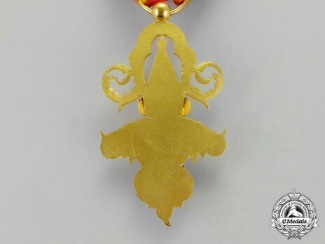 Order of a Million Elephants and the White Parasol, Officer Reverse