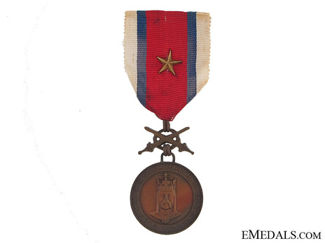 Bronze Medal for Loyal Service (1918-1919) Obverse
