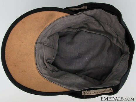 Waffen-SS NCO/EM's Visored Field Cap M43 (Panzer version) Interior