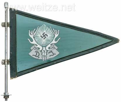 Deutsche Jägerschaft Member Pennant Obverse