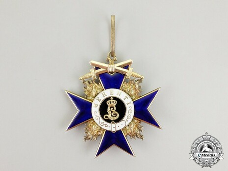 Order of Military Merit, Military Division, I Class Cross (without crown) Obverse
