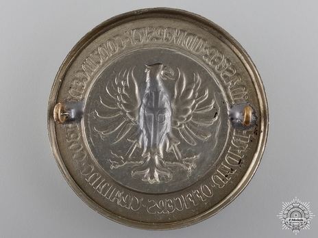 McMaster University Contingent Canadian Officer Training Corps Officers Cap Badge Reverse