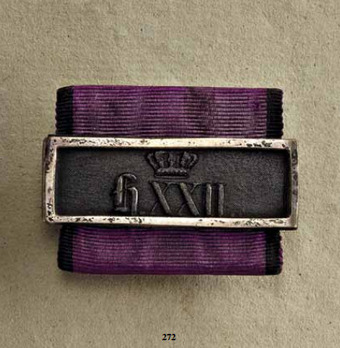 Military Long Service Bar, Senior Line, III Class Bar for 9 Years Obverse