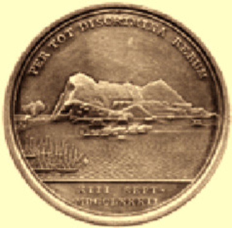 Defence+of+gibraltar+medal%2c+silver+medal+%28for+hanoverian+troops%29