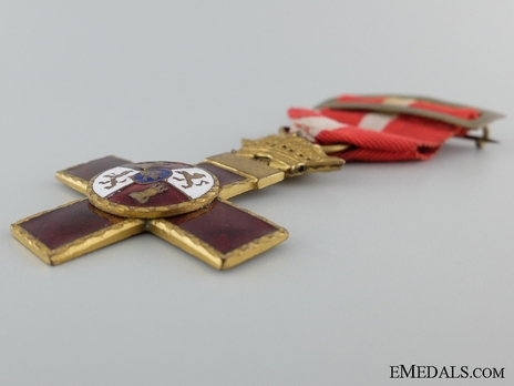 1st Class Cross (red distinction) (bronze gilt) Obverse