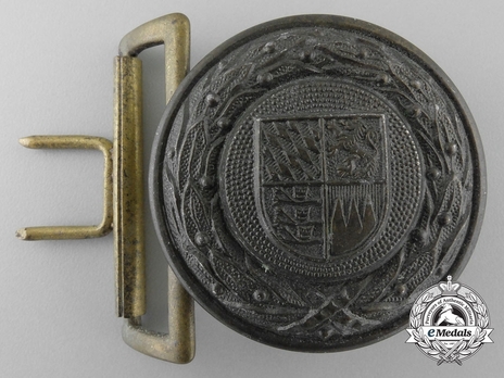 Firefighters Regional Officer Belt Buckle (Bavaria version) Obverse