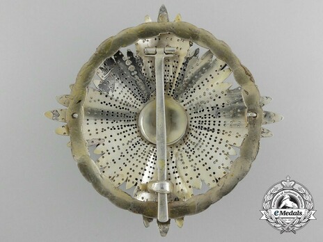 Order of Leopold, Type III, Military Division, I Class Breast Star (with silver swords) 
