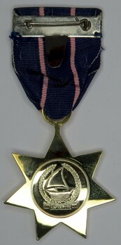 Dubai Police Gallantry Medal Reverse