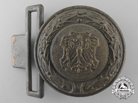 Firefighters Regional Officer Belt Buckle (East Prussia version) Obverse