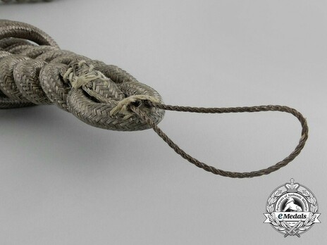 German Army Adjutant & Staff Officer Aiguillette Detail