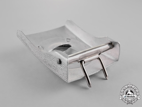 RAD NCO/EM's Belt Buckle (by Overhoff & Cie) Reverse