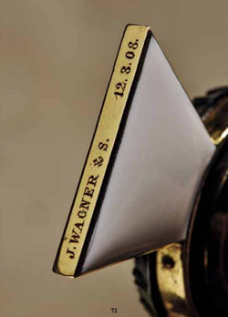 Order of the Red Eagle, Type V, Civil Division, I Class Cross (with diamonds) Stamp