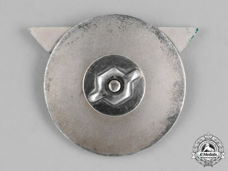 Clasp to the Iron Cross I Class, Type II, by O. Schickle (screwback) Reverse