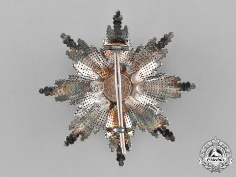 Order of Franz Joseph, Type II, Civil Division, Grand Cross Breast Star 