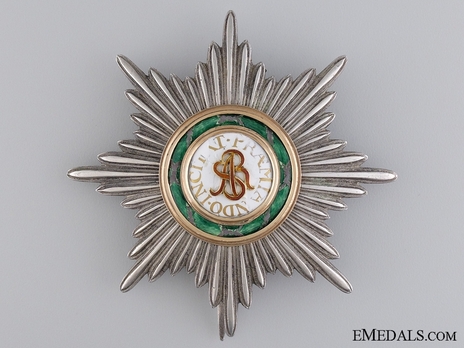 Order of Saint Stanislaus I Class Breast Star (Napoleonic) Obverse