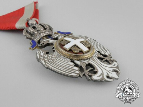Order of the White Eagle, Type II, Civil Division, V Class Obverse