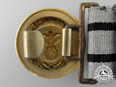 Diplomatic Corps 1942 Pattern Higher Career Officials Group 4 & 5 Dress Belt Reverse