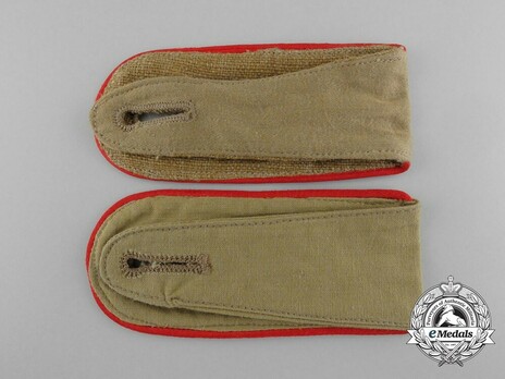 Afrikakorps Luftwaffe Anti-Aircraft/Artillery Enlisted Men Shoulder Boards Reverse