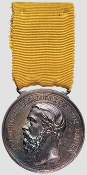 Civil Merit Medal in Silver, Type VI (1869-1881) Obverse