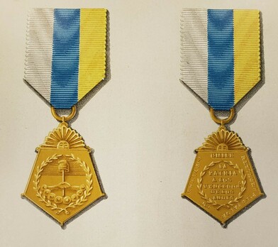 Pentagonal Sun Obverse and Reverse