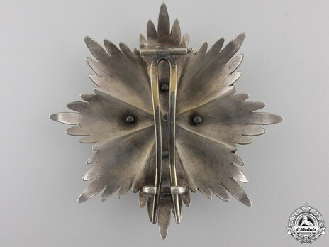 Military Order of Max Joseph, Grand Cross Breast Star Reverse