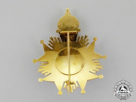 Grand Cross Breast Star Reverse