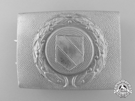 Firefighters Regional Enlisted Ranks Belt Buckle (Baden version) Obverse