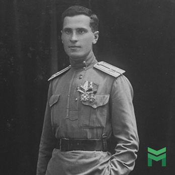 An Unknown Soldier wearing the Order of Zahringer, II Class Knight 