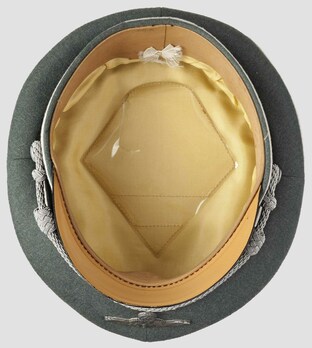 Waffen-SS Artillery Officer's Visor Cap Interior