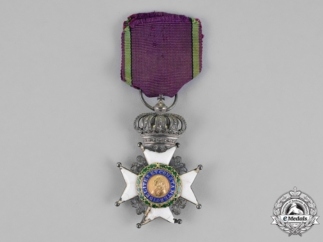 House Order of Saxe-Ernestine, Type II, Civil Division, II Class Knight (in silver gilt) Obverse