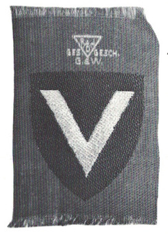 RAD Administrative Department Trade Insignia Obverse