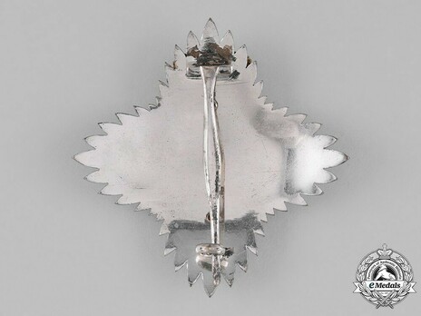 Royal Order of George I, Civil Division, Grand Commander Breast Star Reverse