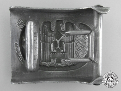 German Red Cross 2nd Pattern Enlisted Ranks Belt Buckle Reverse