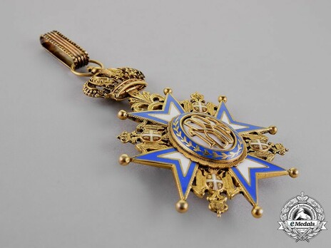 Order of Saint Sava, Type III, II Class Reverse Order of Saint Sava, Type III, II Class Reverse