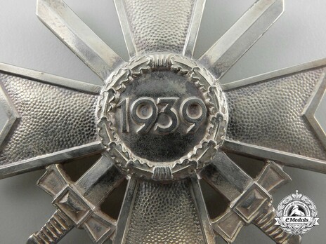 Knight's Cross of the War Merit Cross with Swords, by Deschler (1) Reverse