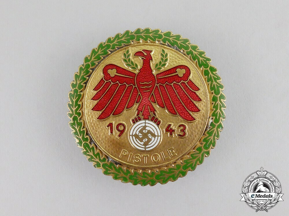 Tyrolean+marksmanship+gau+achievement%2c+type+vi%2c+champion+badge+%28for+pistol%29