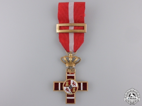 1st Class Cross (red distinction) (gold) (Jolo) Obverse