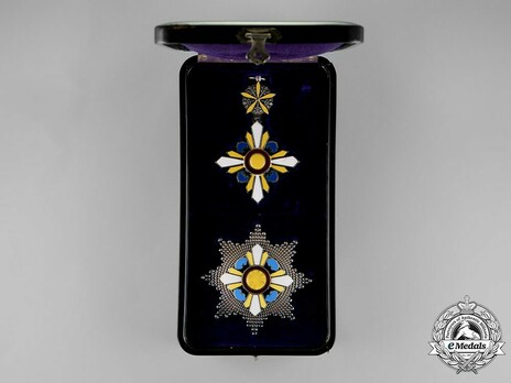 Order of the Auspicious Clouds, I Class Grand Cordon Case of Issue