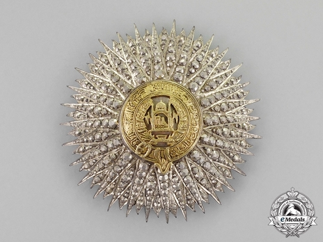 Order of the Supreme Sun (Nishan-i-Almar), Type II, I Class Breast Star Obverse