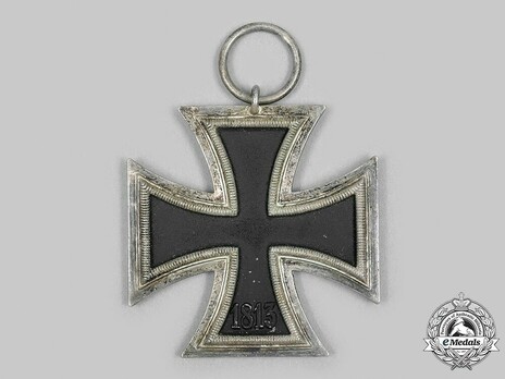 Iron Cross II Class, by E. L. Müller, #76 ("76") Reverse